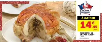 Hyper U Paupiettes de chapon farci offre