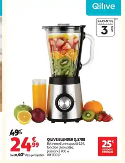 Auchan Supermarché QILIVE Blender q.5788 offre