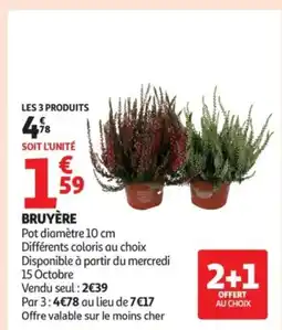 Auchan Supermarché BRUYÈRE offre