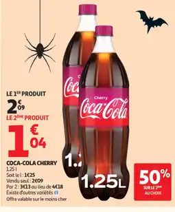 Auchan Supermarché COCA-COLA Cherry offre