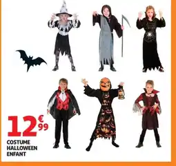 Auchan Supermarché Costume halloween enfant offre