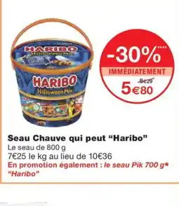 Monoprix HARIBO Seau Chauve qui peut offre