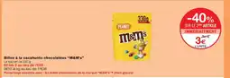 Monoprix M&M's Billes à la cacahuète chocolatées offre