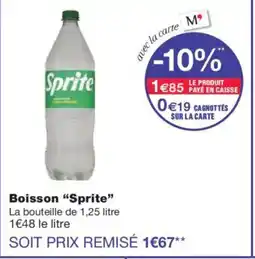 Monoprix SPRITE Boisson offre