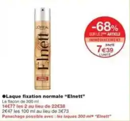 Monop' Laque fixation normale elnett offre
