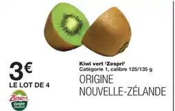 Monoprix Kiwi vert Zespri offre