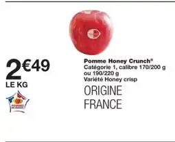 Monoprix Pomme Honey Crunch offre