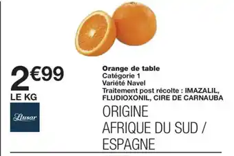 Monoprix Orange de table offre