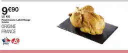 Monoprix Poulet jaune Label Rouge offre
