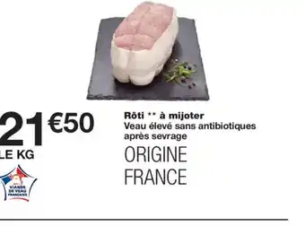 Monoprix Rôti à mijoter offre