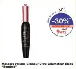Monop' Mascara volume glamour ultra volumateur black bourjois offre