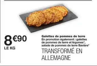 Monoprix Galettes de pommes de terre offre