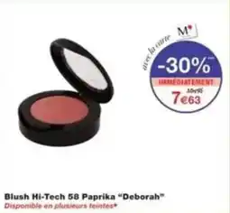 Monop' Blush hi-tech 58 paprika deborah offre