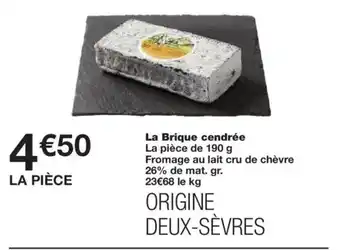 Monoprix La Brique cendrée offre