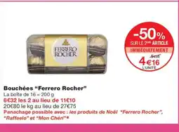 Monoprix FERRERO ROCHER Bouchées offre