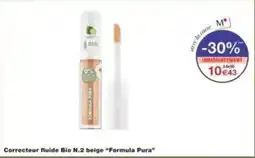 Monop' Correcteur fluide bio n.2 beige formula pura offre