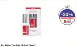 Monop' Gel setter top coat essie offre