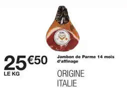 Monoprix Jambon de Parme 14 mois d'affinage offre