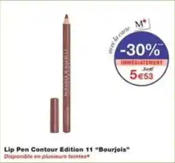 Monop' Lip pen contour edition 11 bourjois offre