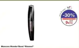 Monop' Mascara wonder bond rimmel offre