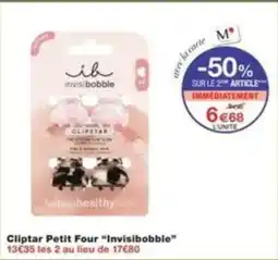 Monop' Cliptar petit four invisibobble offre