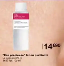 Monop' Eau précieuse lotion purifiante offre