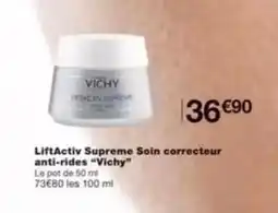 Monop' Lift activ supreme soin correcteur anti rides vichy offre