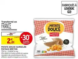 Intermarché Express Patate douce surgelée paysan breton offre