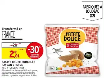 PAYSAN BRETON Patate douce surgelée