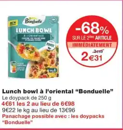 Monoprix BONDUELLE Lunch bowl à l'oriental offre