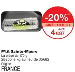 Monoprix P'tit Sainte-Maure offre