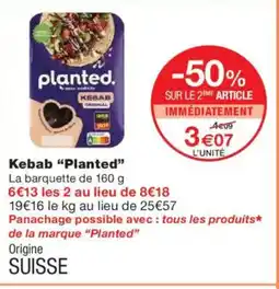 Monoprix PLANTED Kebab offre