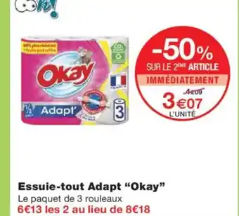 Monoprix OKAY Essuie-tout Adapt offre