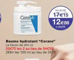 Monoprix CERAVE Baume hydratant offre