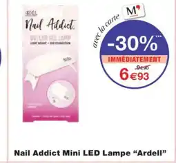Monoprix ARDELL Nail Addict Mini LED Lampe offre