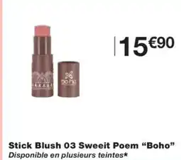Monoprix BOHO Stick Blush 03 Sweeit Poem offre