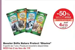 Monoprix BIOVIVA Booster Défis Nature Protect offre