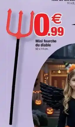 Bazarland Mini fourche du diable offre