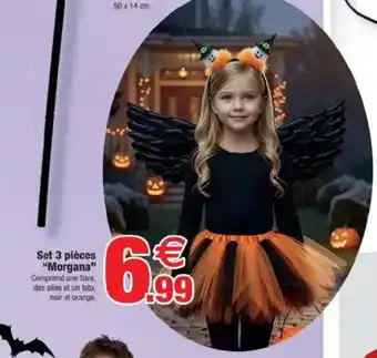 Bazarland Set 3 pièces Morgana offre