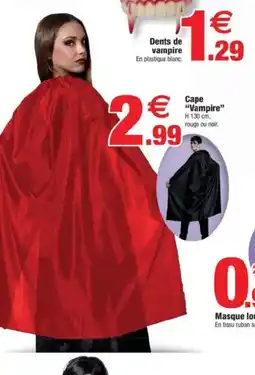 Bazarland Cape Vampire offre