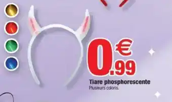 Bazarland Tiare phosphorescente offre