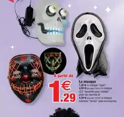 Bazarland Le masque offre