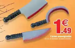 Bazarland L'arme ensanglantée offre
