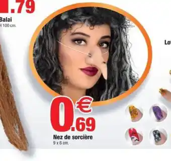Bazarland Nez de sorcière offre