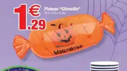 Bazarland Plateau Citrouille offre