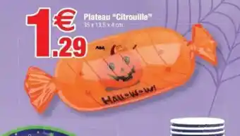 Bazarland Plateau Citrouille offre