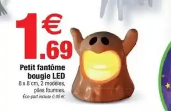 Bazarland Petit fantôme bougie LED offre