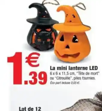 La mini lanterne LED