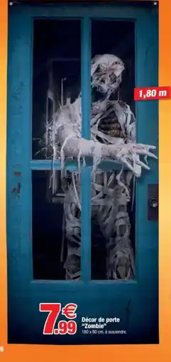 Bazarland Décor de porte Zombie offre