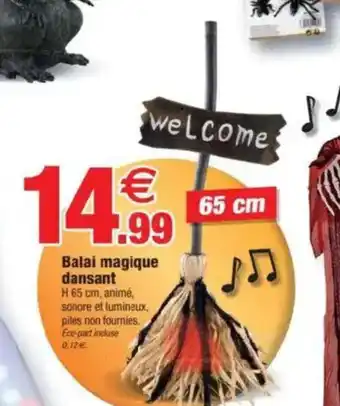 Bazarland Balai magique dansant offre